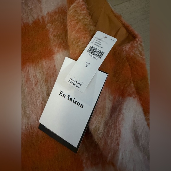 Nwt en saison tweed shift mini dress - Picture 6 of 7